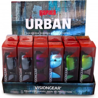 Стенд RAPALA Urban с очками 282A 287A 293A по 4 шт. RUVGD1 Стенд RAPALA Urban с очками 282A 287A 293A по 4 шт. RUVGD1